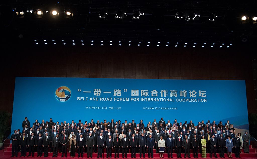 Before the beginning of the Belt and Road international forum
